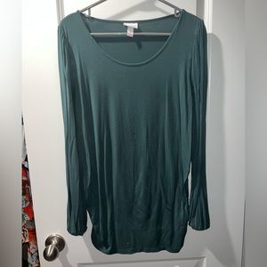 Teal Medium Maternity Top